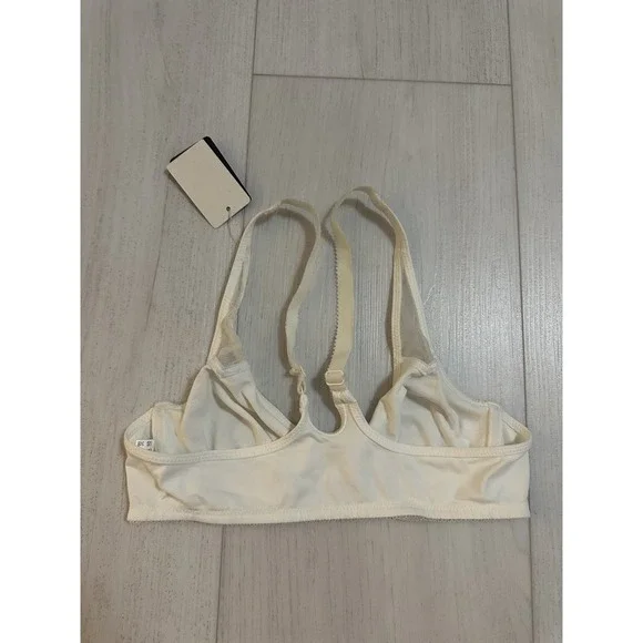 NWT Wacoal 65124 Body by Wacoal Racerback Bra Sz 34B White - Front Closure - Picture 3 of 4